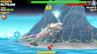 Hungry Shark Evolution Moby Dick Android Gameplay #19 #DroidCheatGaming