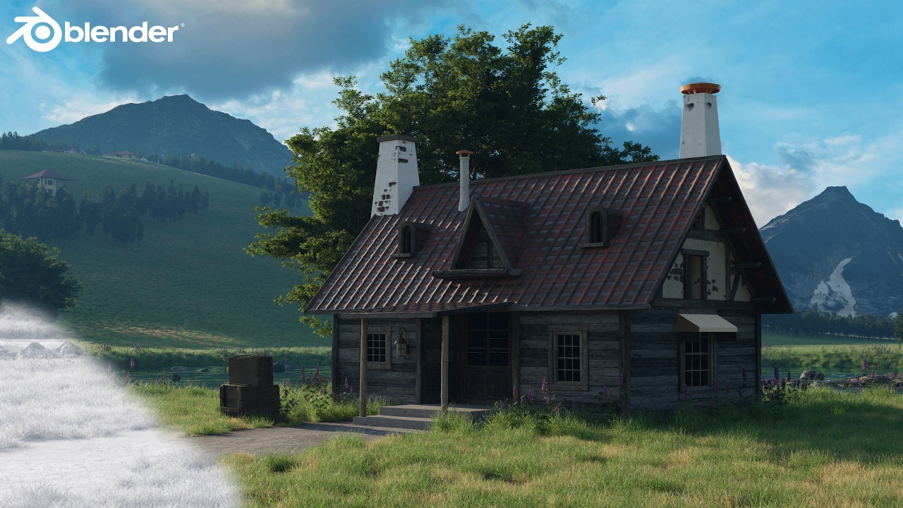 Creating Realistic Nature Environment with Blender ( in Hindi )