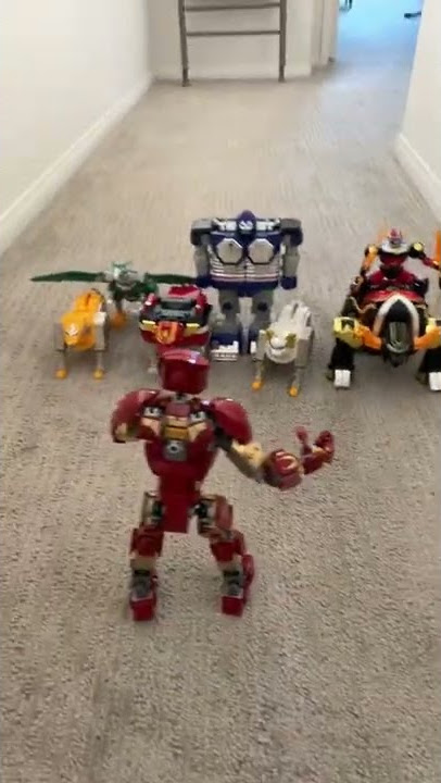 Gingaman Zords vs Evil Iron Man #26