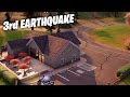 FORTNITE ( EARTHQUAKE Moved Again for The 3rd Time ) Heading South Damaging The Road LIVE GAMEPLAY