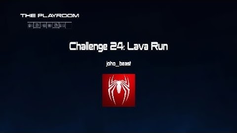 Astro Bot Rescue Mission - Challenge 24: Lava Run