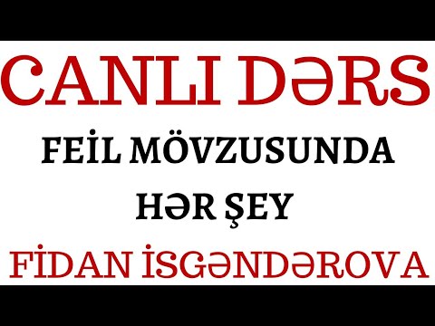 FEİL | ASANDAN ÇƏTİNƏ HƏR ŞEY | FİDAN İSGƏNDƏROVA