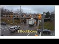 Trucks hit 11foot8 bridge compilation 17min.