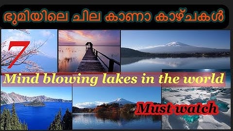 7most beautiful lakes in the world|top 7 most horrifying mysterious lakes|uncover the mysteries|upsc