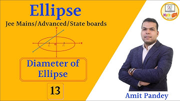 Lecture 13 : Diameter of an Ellipse