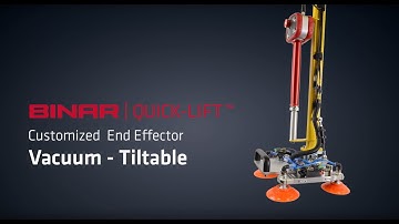 Customized Quadruple Vacuum End Effector | Binar Handling