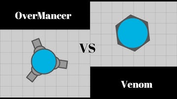 1vs1 with venom(the God of diep.io)