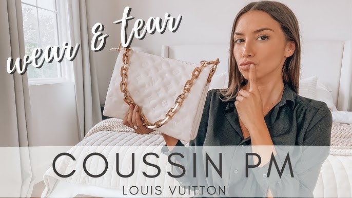 LV Coussin pm bag: honest review after two months of use – laura zier