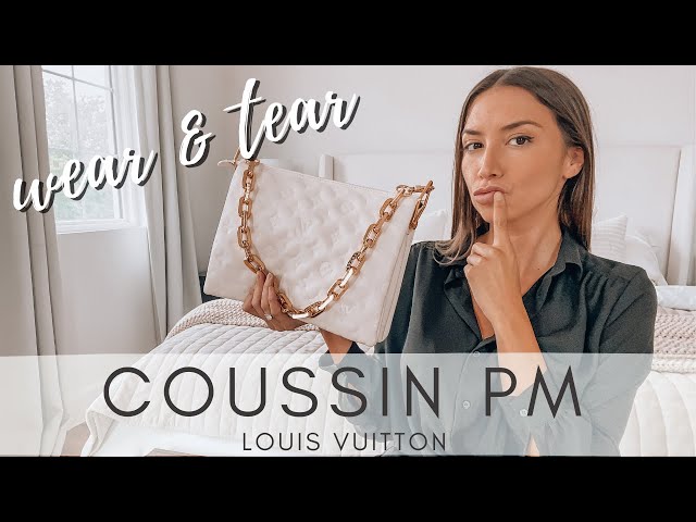 LV COUSSIN PM  WEAR & TEAR UPDATE - HOW I TAKE CARE OF THIS BAG + IS IT  WORTH IT? 