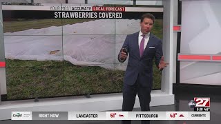 Eric's Monday evening forecast update. **HARD FREEZE OVERNIGHT**