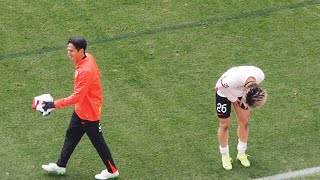 話題の行列 荻原拓也、井上黎生人、古巣の京都サンガサポーターへ挨拶 2025 スポーツ選手