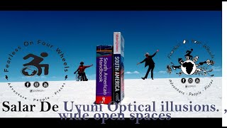 Salar De Uyuni optical illusions and  Wide open spaces. by Fearless On Four Wheels. 41 views 1 month ago 10 minutes, 58 seconds