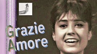GIGLIOLA CINQUETTI: 💝"GRAZIE AMORE" Live sketch with Ubaldo Lai - "IO, GIGLIOLA" 1966 (🔻Lyrics*)