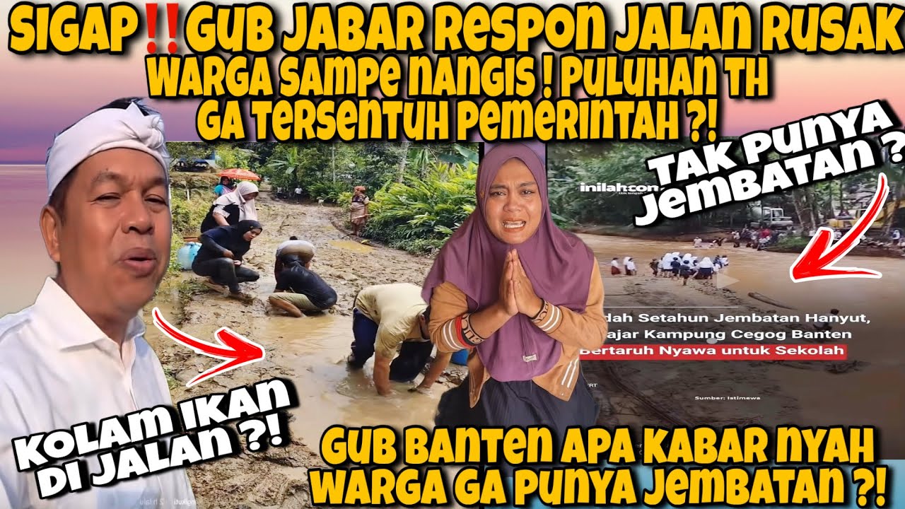 SIGAP‼️GUBERNUR JABAR HADAPI KELUHAN WARGA -GUBERNUR BANTEN GIMANA NIH ?!