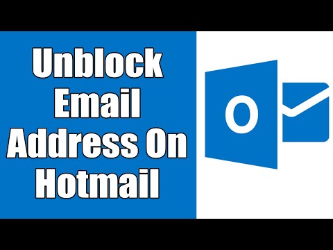 How To Remove & Unblock Email Address From Block List On Hotmail 2021| Unblock Sender In Hotmail.com