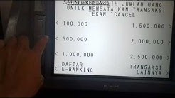 Cara Tarik Tunai di ATM Bca - Durasi: 1.49. 