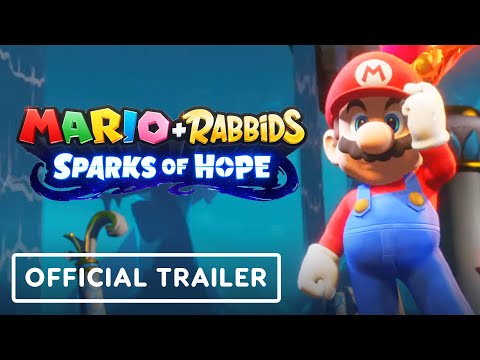 Mario + Rabbids Sparks Of Hope - Official Gameplay Teaser Trailer | E3 2021 (Audio Description)