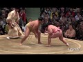 【宇良撃沈】輝 vs 宇良 2017大相撲 大阪春場所5日目 Sumo Kagayaki vs Ura 2017 Osaka