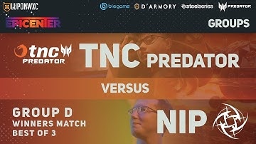 TNC Predator vs Ninjas in Pyjamas Game 1 (BO3) | EPICENTER 2019 Major