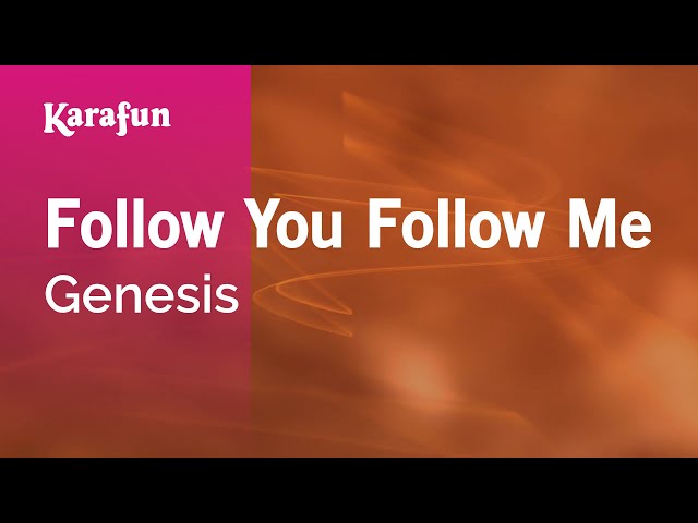 Follow You Follow Me - Genesis | Karaoke Version | KaraFun class=