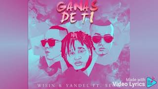 Ganas de ti - Sech - Yandel - Wisin (Audio)