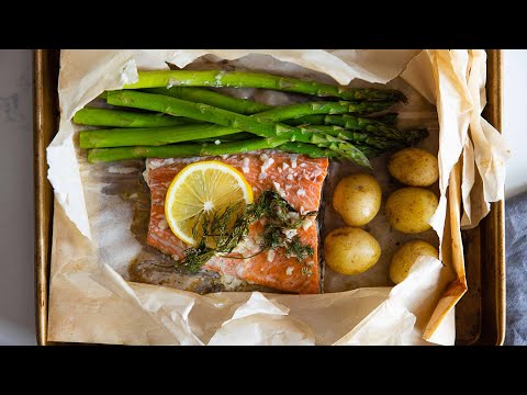 Dill Butter Baked Salmon | Perfect Date-Night Dinner