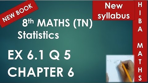 8th maths chapter 6 exercise 6.1 question 5 tn samacheer hiba maths