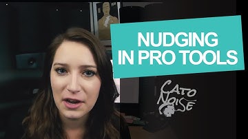 The Nudge Function in Pro Tools