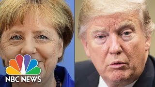 President Donald Trump and German Chancellor Merkel Hold Joint News Conference | NBC News
