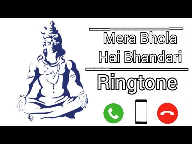Mera Bhola Hai Bhandari Ringtone| Hansraj Raghuvanshi Ringtone|