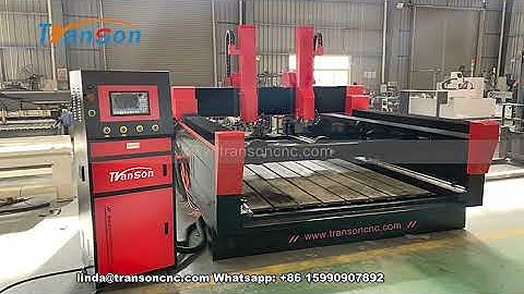 1530 Stone CNC Router With 2 pcs Spindle 2 pcs Dia.200mm Rotary