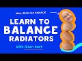 Learn How To Balance Your Radiators