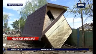 Что оставила после себя большая вода в Петропавловске
