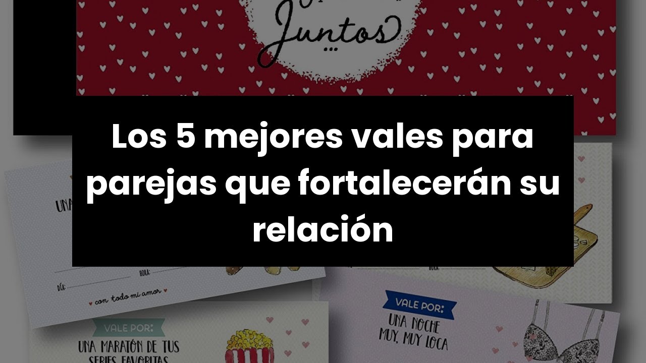 25 vales románticos para parejas para San Valentin estilo VINTAGE