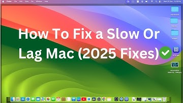 How To Fix a Slow Or Lag Mac (2025 Fixes)