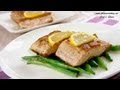 Seared Salmon with Sauteed Green Beans