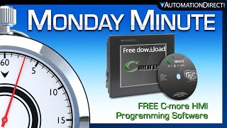 Free C-more HMI Programming Software - Monday Minute at AutomationDirect screenshot 4