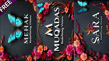 Viral 3d Brand Girls Name Ai Image | Bing Image Creator | Bing Ai #meta