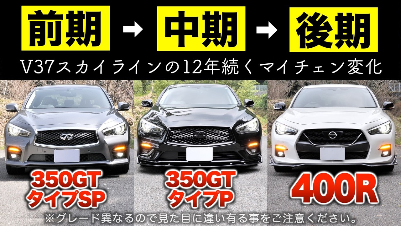 The Evolution of the V37 Model] Differences in Appearance Between