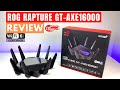 ASUS ROG Rapture GT-AXE16000 WiFi 6E Router Review