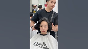 Một mái tóc bob cực đơn giản siêu đẹp  dành cho tóc dầy #leasteam