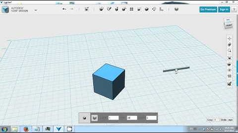 Autodesk 123D - Simple modeling tools - Part 3 - Moving and Scaling