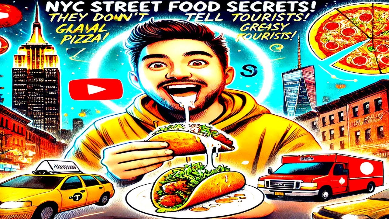 NYC Street Food Secrets Tourists Miss! 🗽 $25 Challenge & Local’s Guide