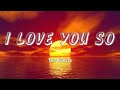 I Love You So - The Walters (Lyrics/Vietsub)