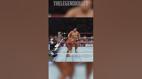 Yokozuna Vs Bianca Belair WWE 2K25💥#wwe2k25 #shorts