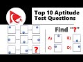 Top 10 aptitude test questions