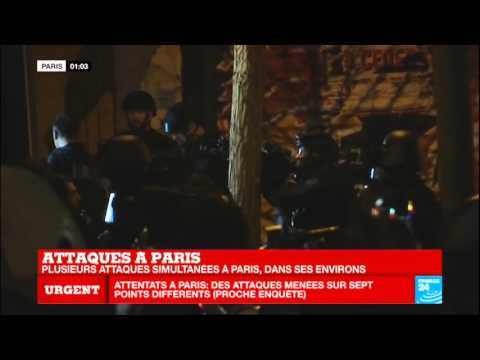 Images de l'assaut sur le Bataclan à Paris : "Des dizaines de cadavres. 2 terroristes tués"