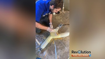 Junction Patch Installation Video - Revolution Pipe Relining