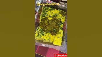 Zomato Order | Since 1910 | Taste Good or Bad 🙄 #ytshorts #youtubeshorts #shorts #dhokla #snacks
