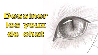 Comment dessiner des yeux de chat au crayon screenshot 5